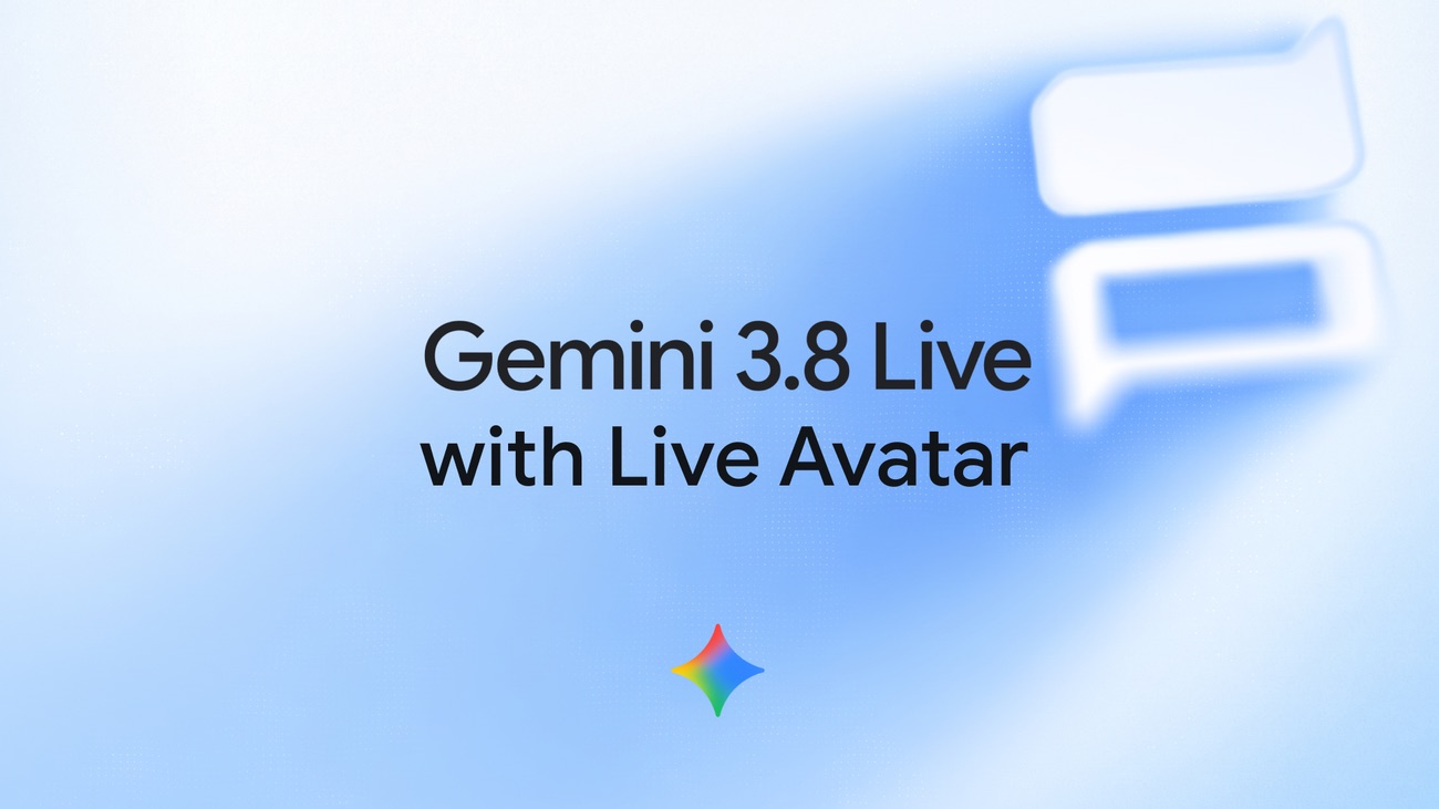 GoogleがGemini 3.8 Liveに「Live Avatar」を発表。リアルタイムの映像表現が可能に